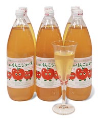 無添加・無加糖ストレート果汁100％りんごジュース